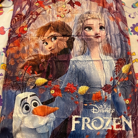 Disney Other - Disney Frozen Blanket with Autumn Hues